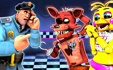 [sfm fnaf] 新的保安来了_哔哩哔哩 (゜-゜)つロ 干杯~-bilibili