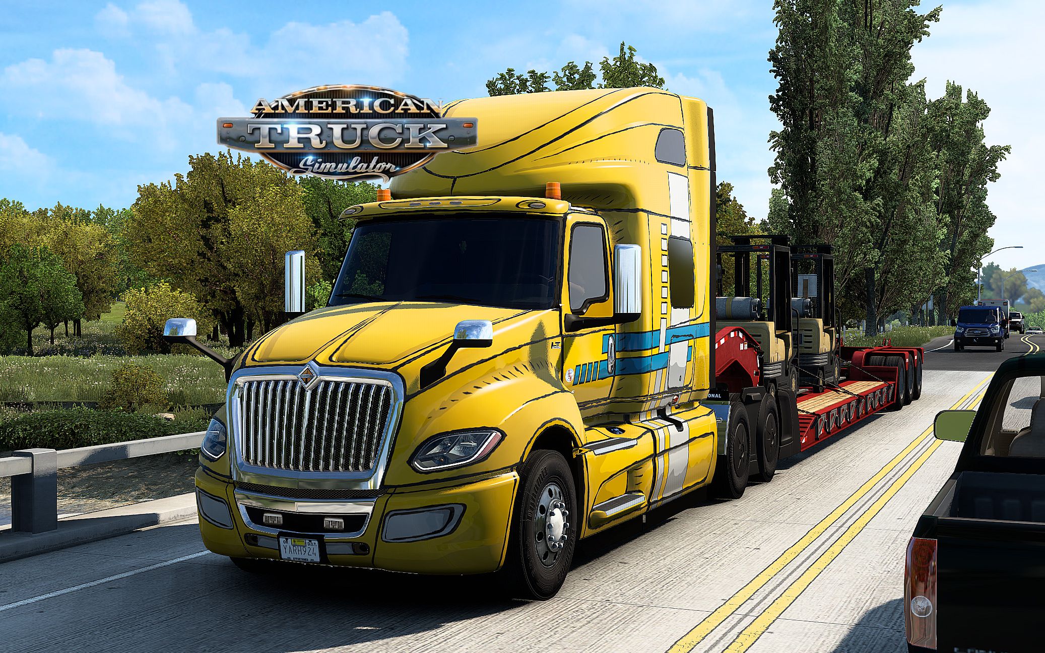 美国卡车模拟:最后三公里才上高速 202364