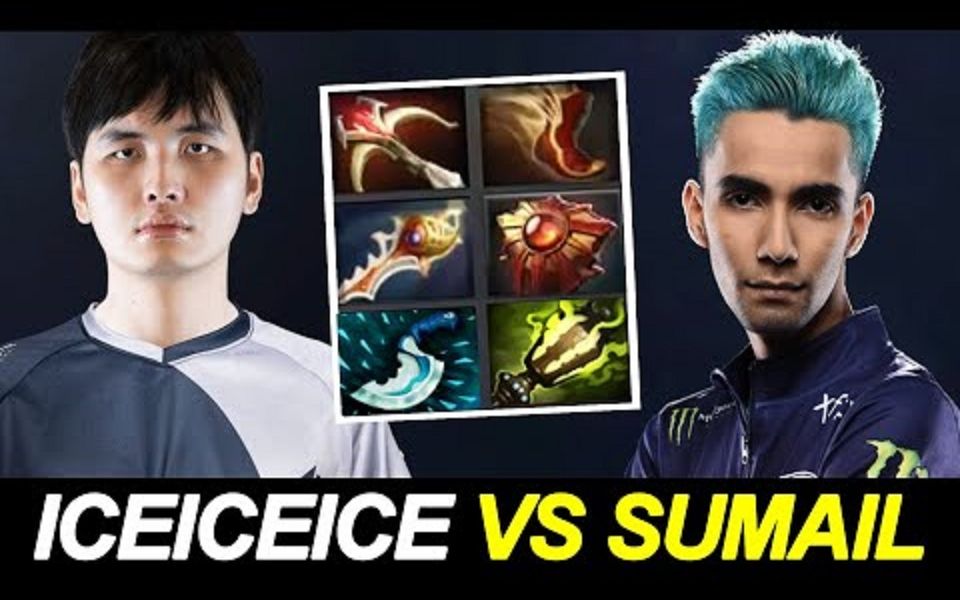 [dota2] 三冰出大炮的艺术老奶奶对阵sumail 兽王!