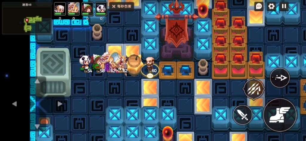 坎公骑冠剑迷宫48关