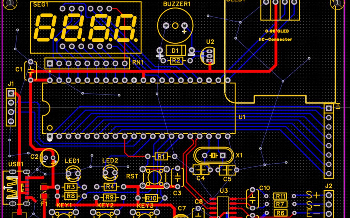 半天学会PCB制版3 PCB布线—直插元件版本哔哩哔哩bilibili