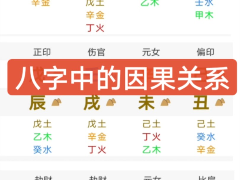 八字中的因果关系 如何去改变让自己运势变好哔哩哔哩bilibili