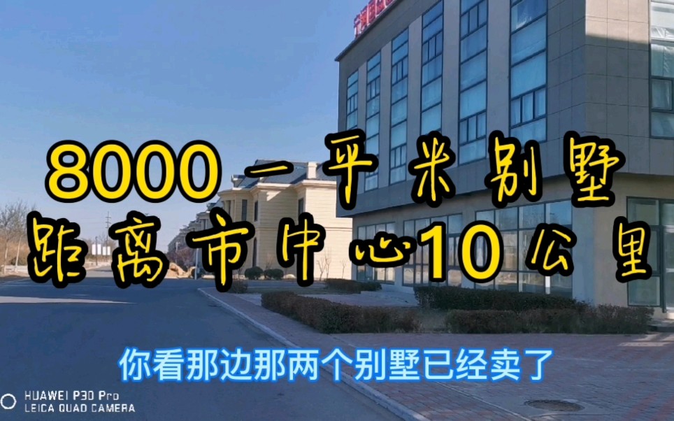 距离天津市中心10多公里,别墅8000一平米,这样的环境你觉得值吗哔哩哔哩bilibili