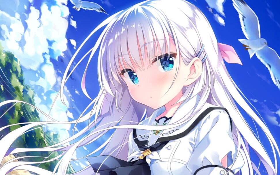 Summer Pockets》鸣濑白羽角色曲--夏に君を待ちながら（在夏天等待着你