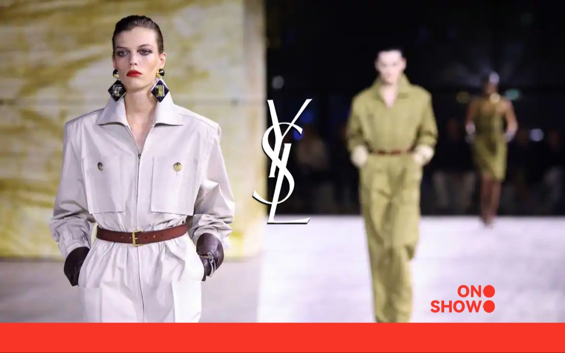 圣罗兰saint laurent 2024夏季女装宣传片