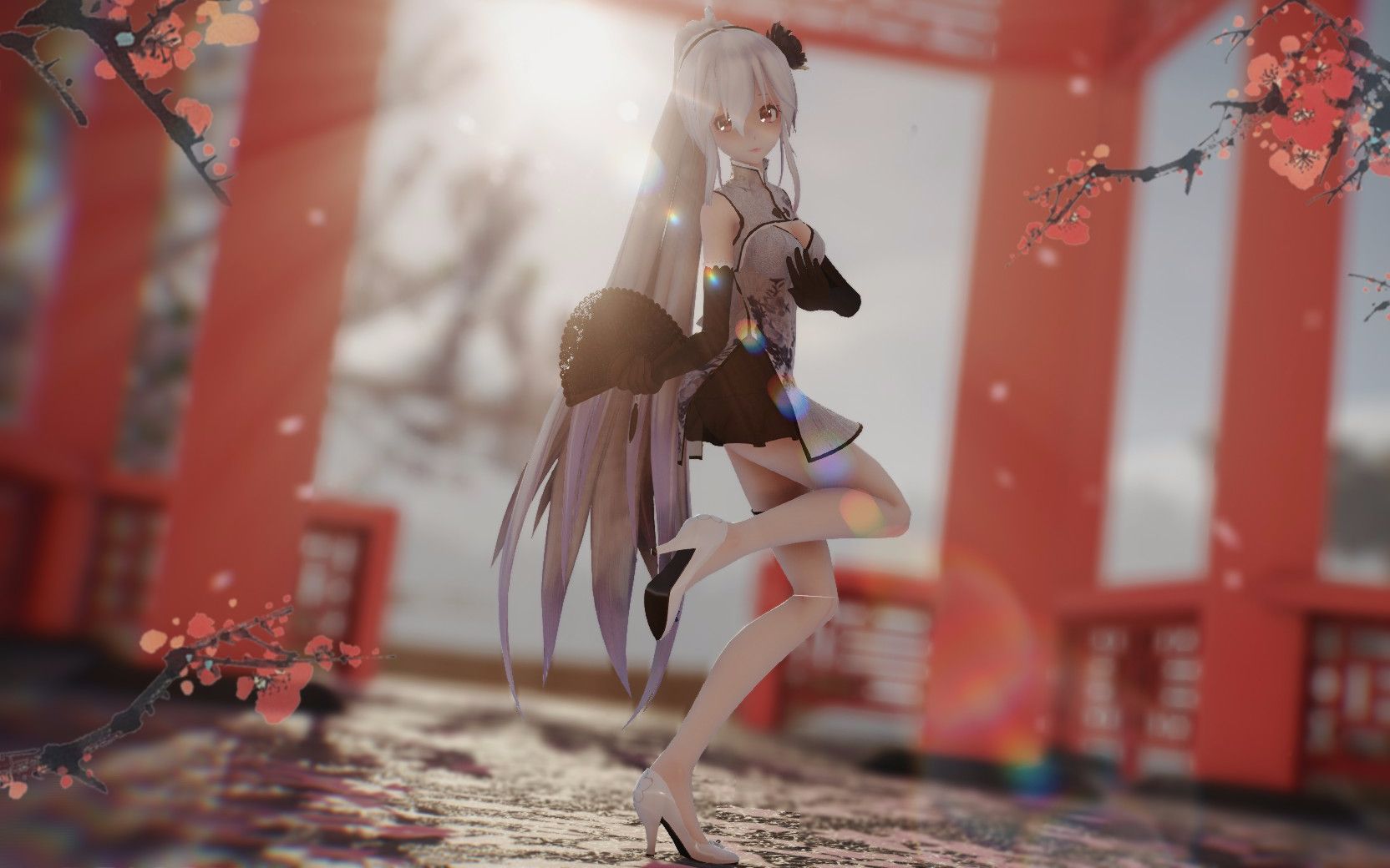 【MMD】遗世蒹葭~你挥墨将芦花纷飞似雪勾勒 温柔了几多 天涯倦客哔哩哔哩bilibili