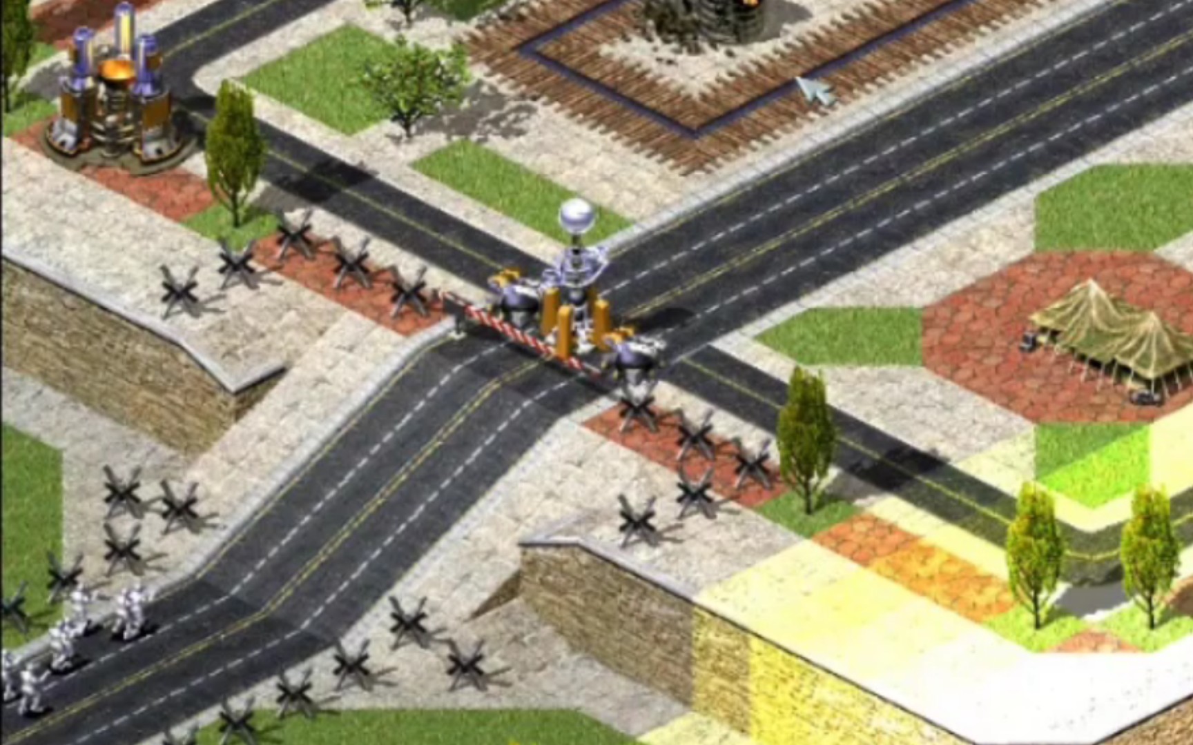 红警防守地图郊外防线