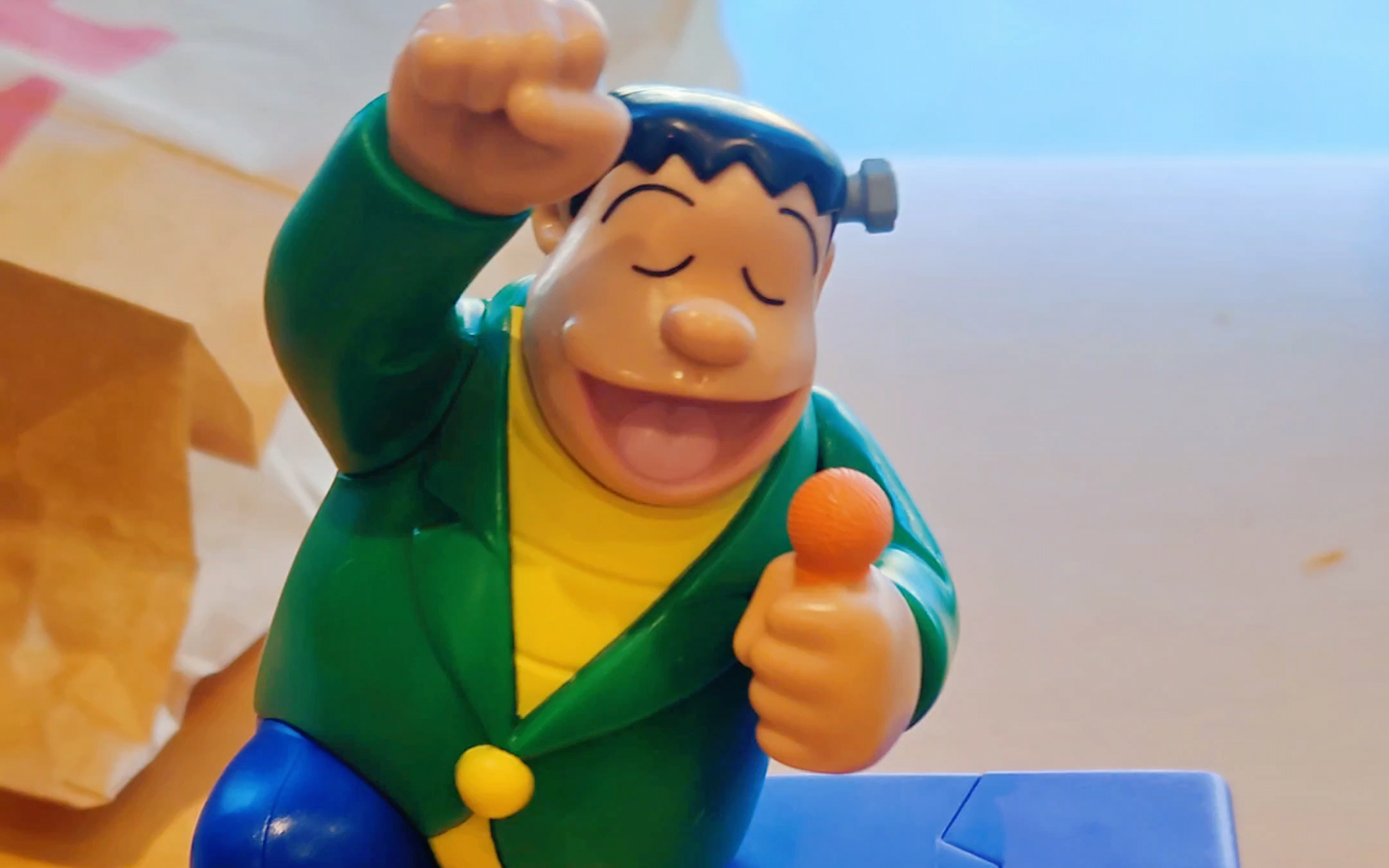 肯德基万圣节玩具 科学巨唱胖虎