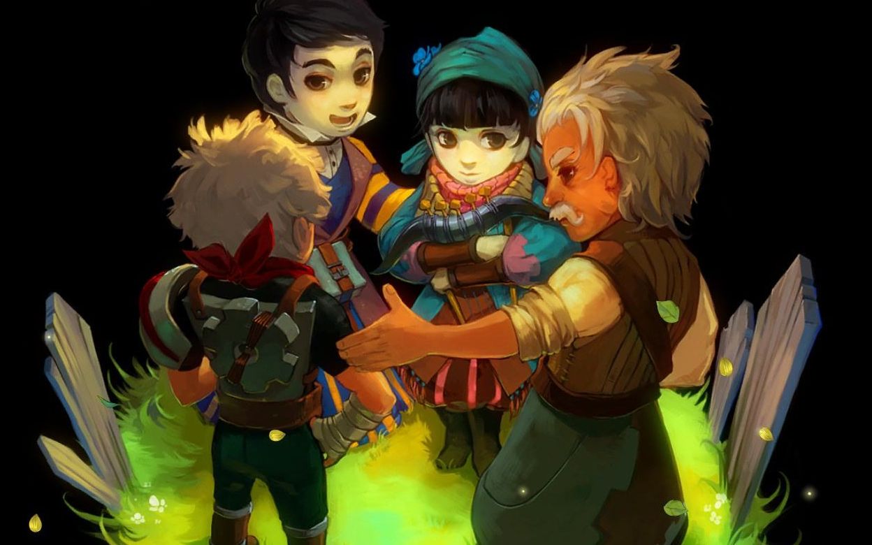 【史诗级战棋新手】超赞的手绘风游戏堡垒(bastion)#1