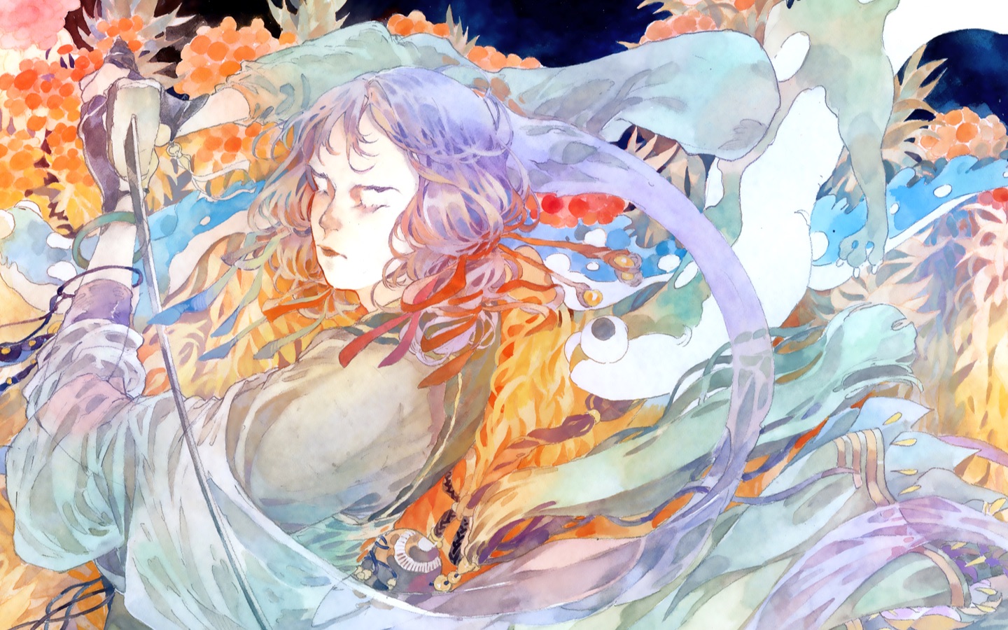 【唐斯托】水彩上色