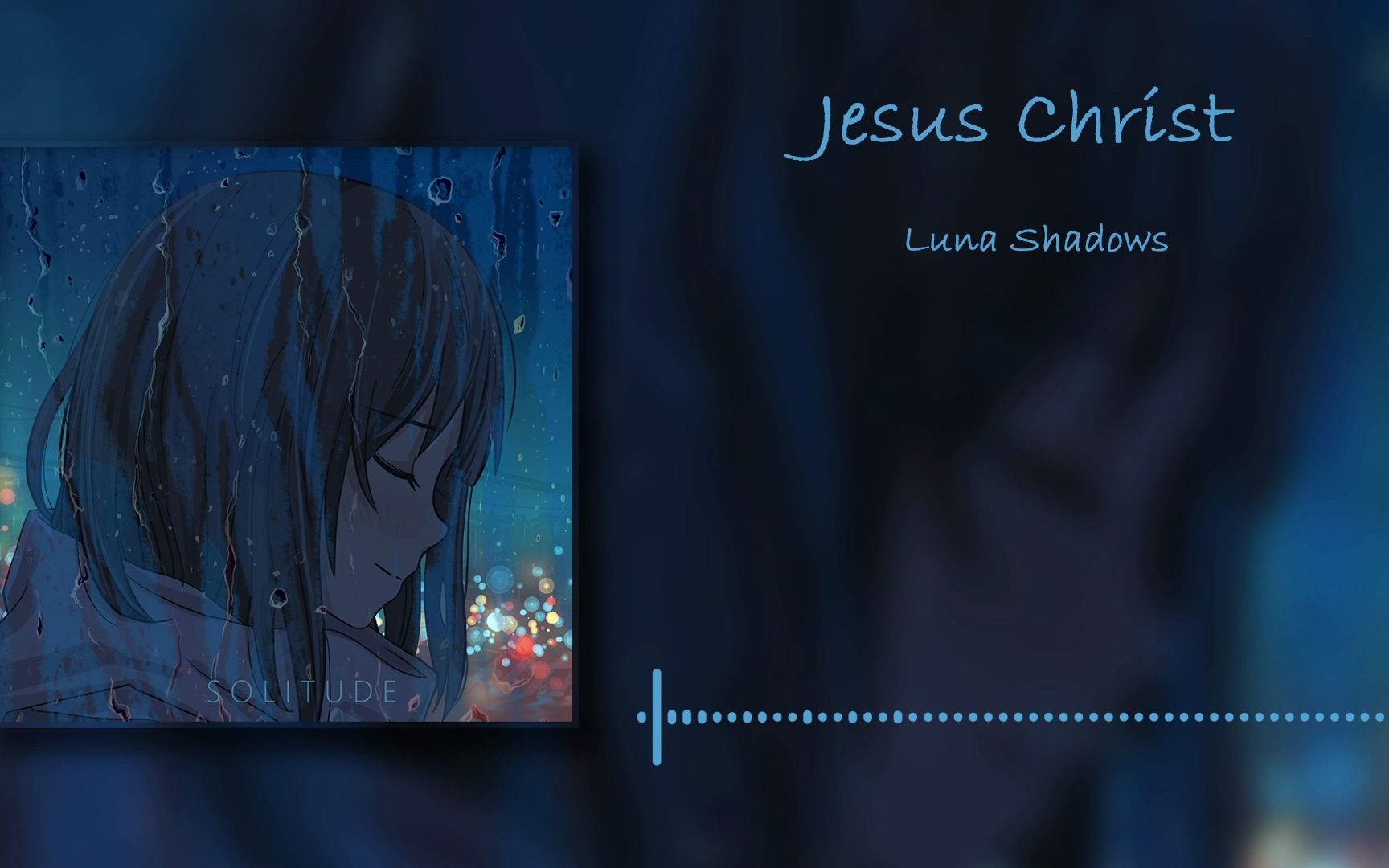 [图]【日推歌单】“动听前奏，但很emo”《jesus christ》| 小众宝藏