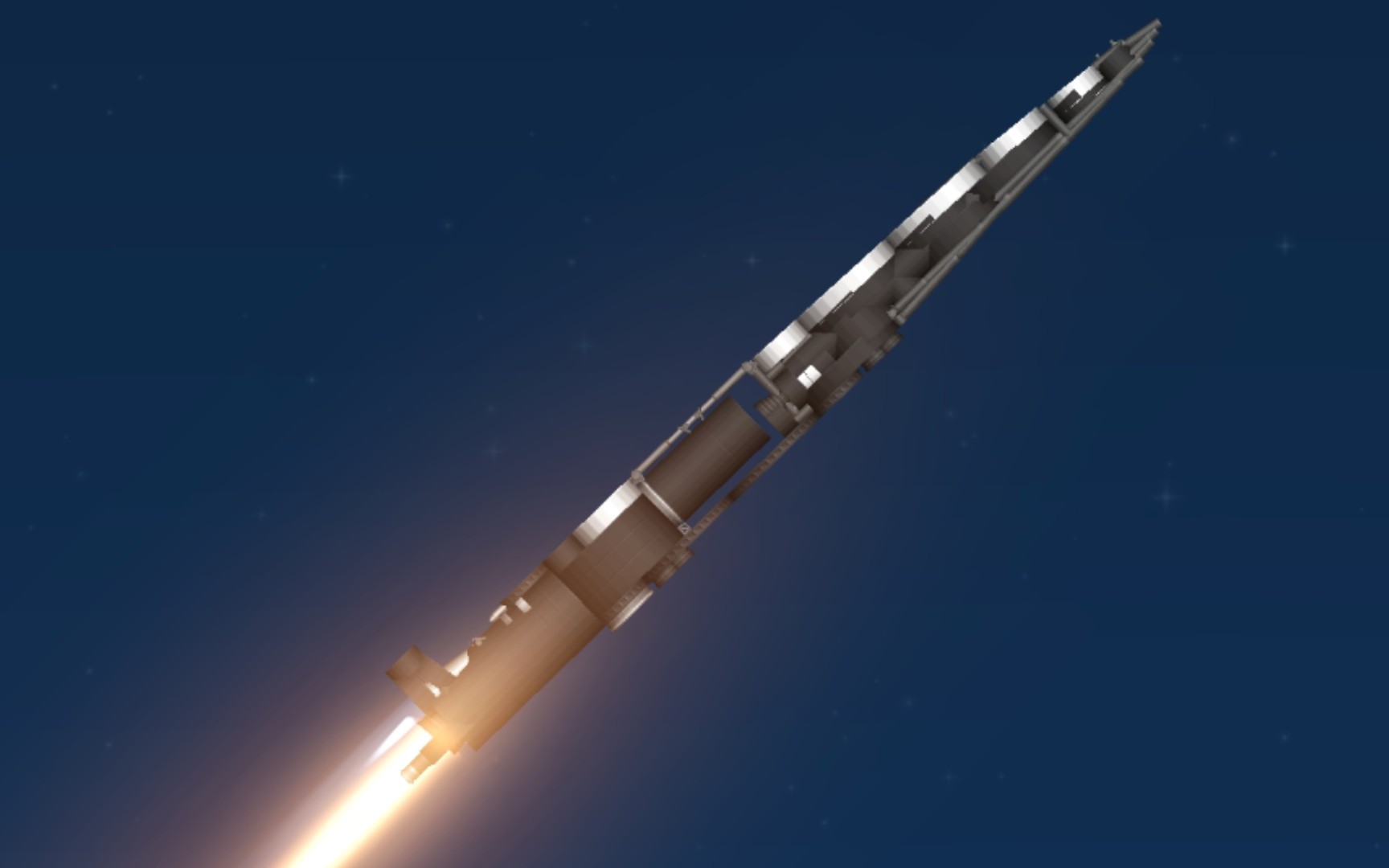 52】 vtl版 高边疆号 ssto 空天飞机 (ssto特别篇)_航天模拟器