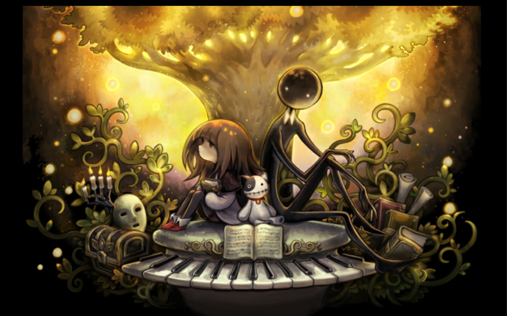 [图]【Deemo】古树旋律v4.0.5 全剧情动画一览（含结局模式歌曲Fluquor）