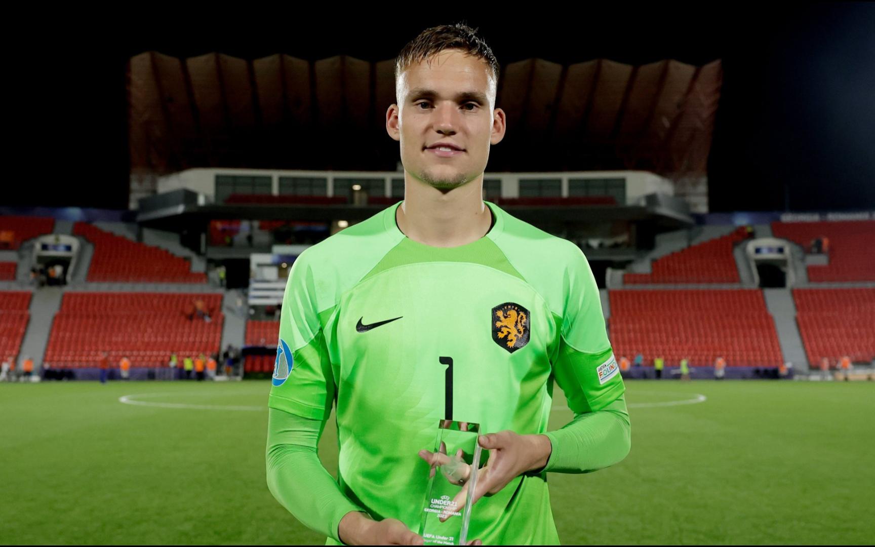 即将登陆英超布莱顿!荷兰u21国家队门将韦布吕让最新集锦