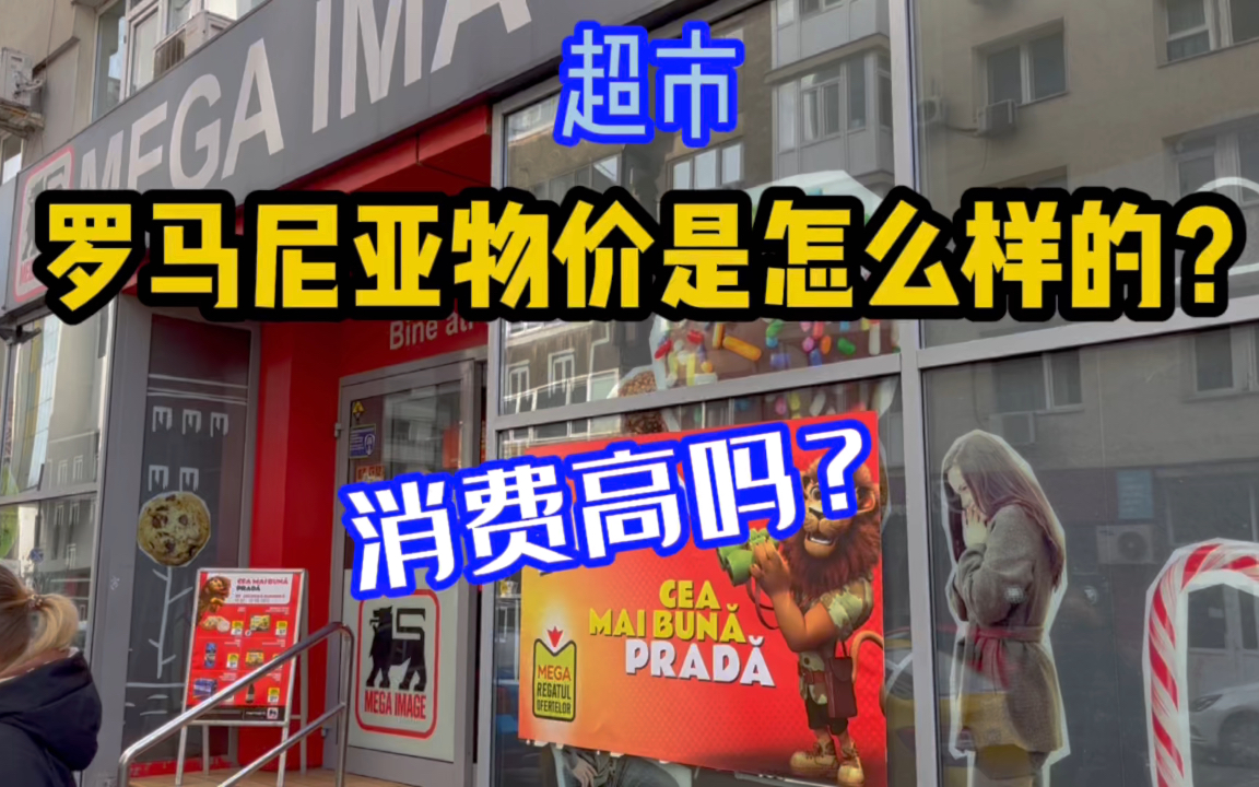 欧洲罗马尼亚日常消费的物价是怎么样的?这里的超市,消费高吗?哔哩哔哩bilibili