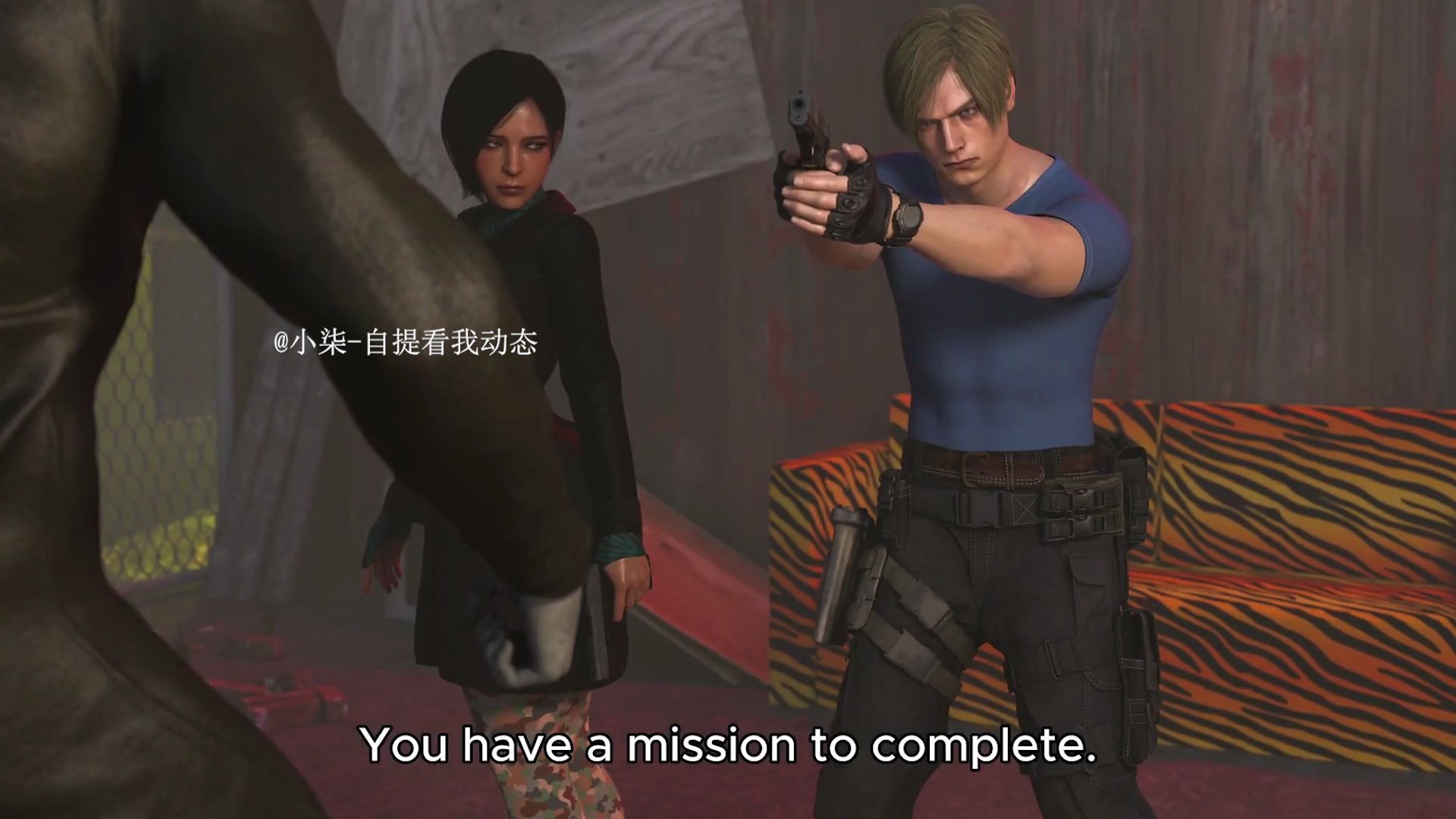 生化危机艾达王与里昂战败【3d/作者sloppyahegao】