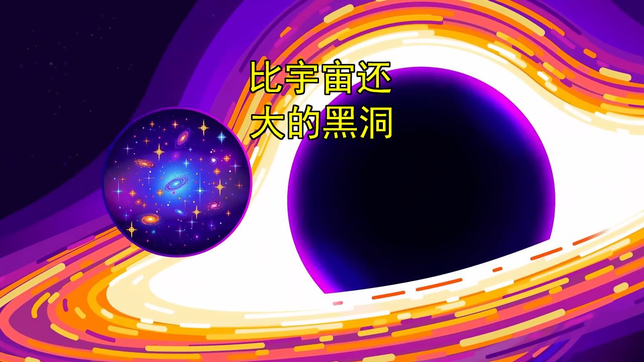 比宇宙还大的黑洞哔哩哔哩bilibili