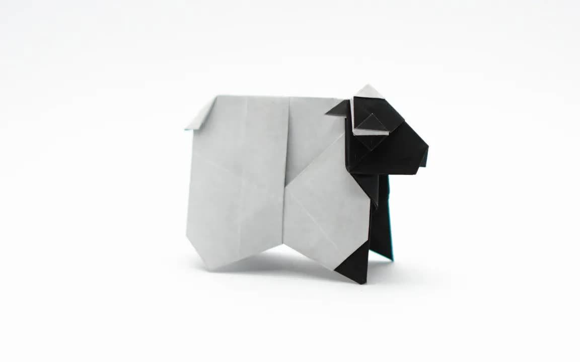 jo的折纸艺术-绵羊