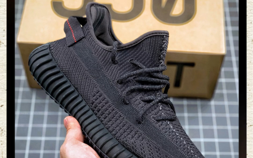 yeezy 350 black 黑天使