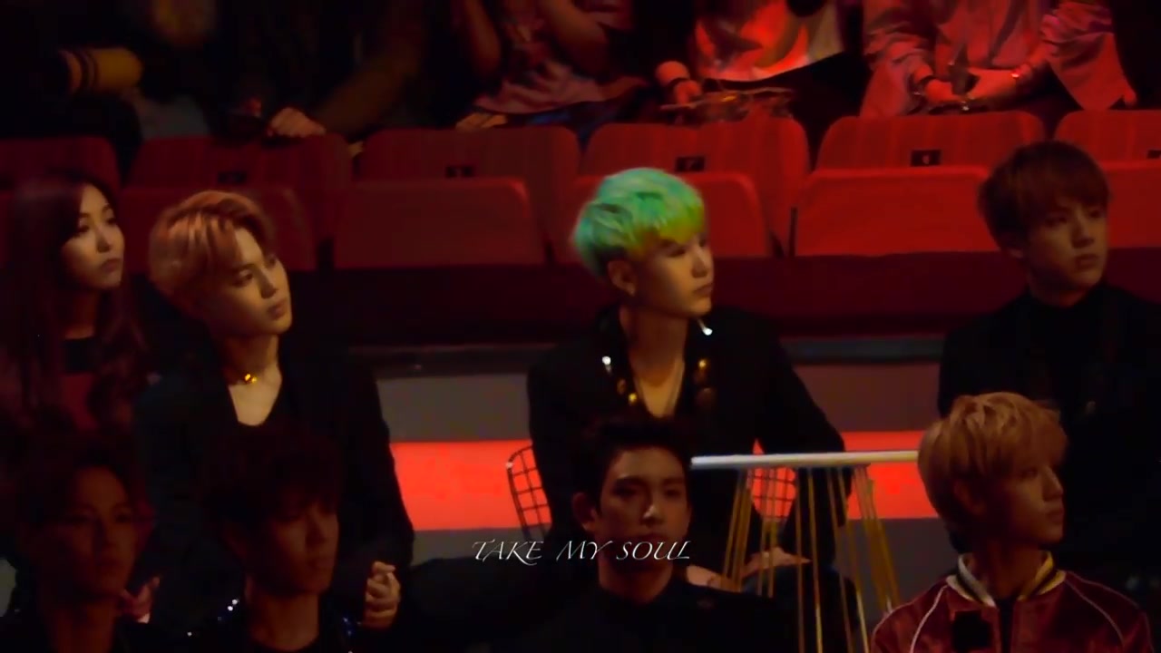 [图]151202 2015 MAMA IN HK - BTS'S REACTION OF 蔡依林