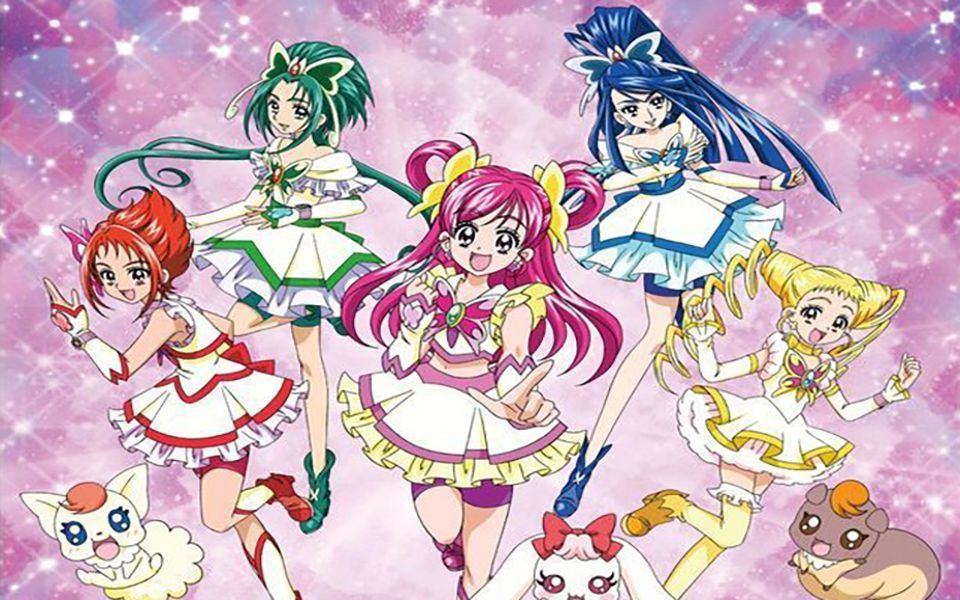 [图]【4K】 Yes！光之美少女5~OP「プリキュア5，スマイルgo! go!」