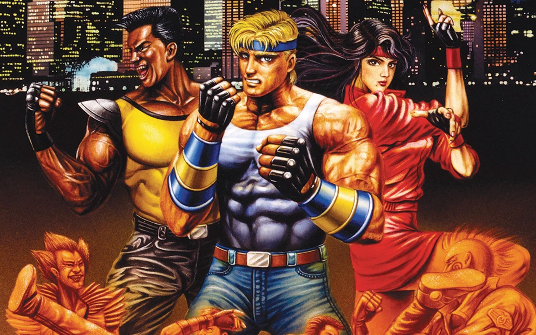 【怒之铁拳】sorx测试版 一代线路女主角第一关演示【openbor】