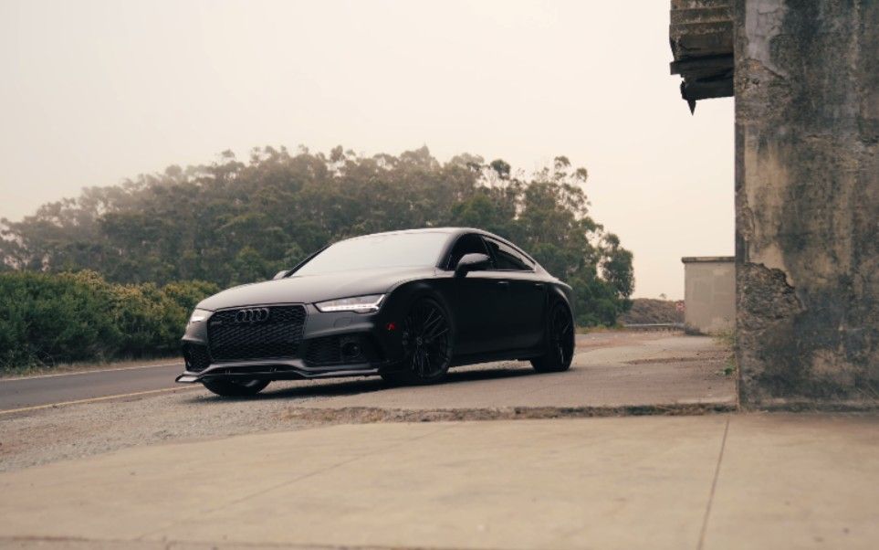 【4k】跑车audi rs7 黑武士_超清 4k