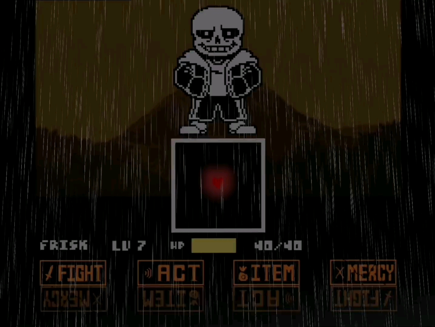 【60帧/动画】很拉的雨中泪 sans 遭遇战预告