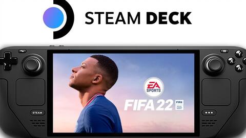 FIFA 23 AGORA RODA NO STEAM DECK VIA XCLOUD #fifa #steamdeck