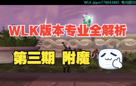 80级WLK全专业解析 第三期 【附魔】哔哩哔哩bilibili