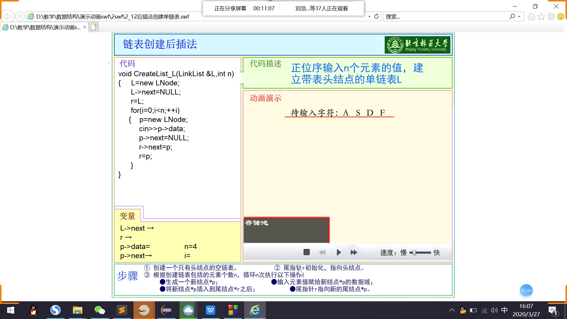 数据结构2链表回顾及单循环链表哔哩哔哩bilibili