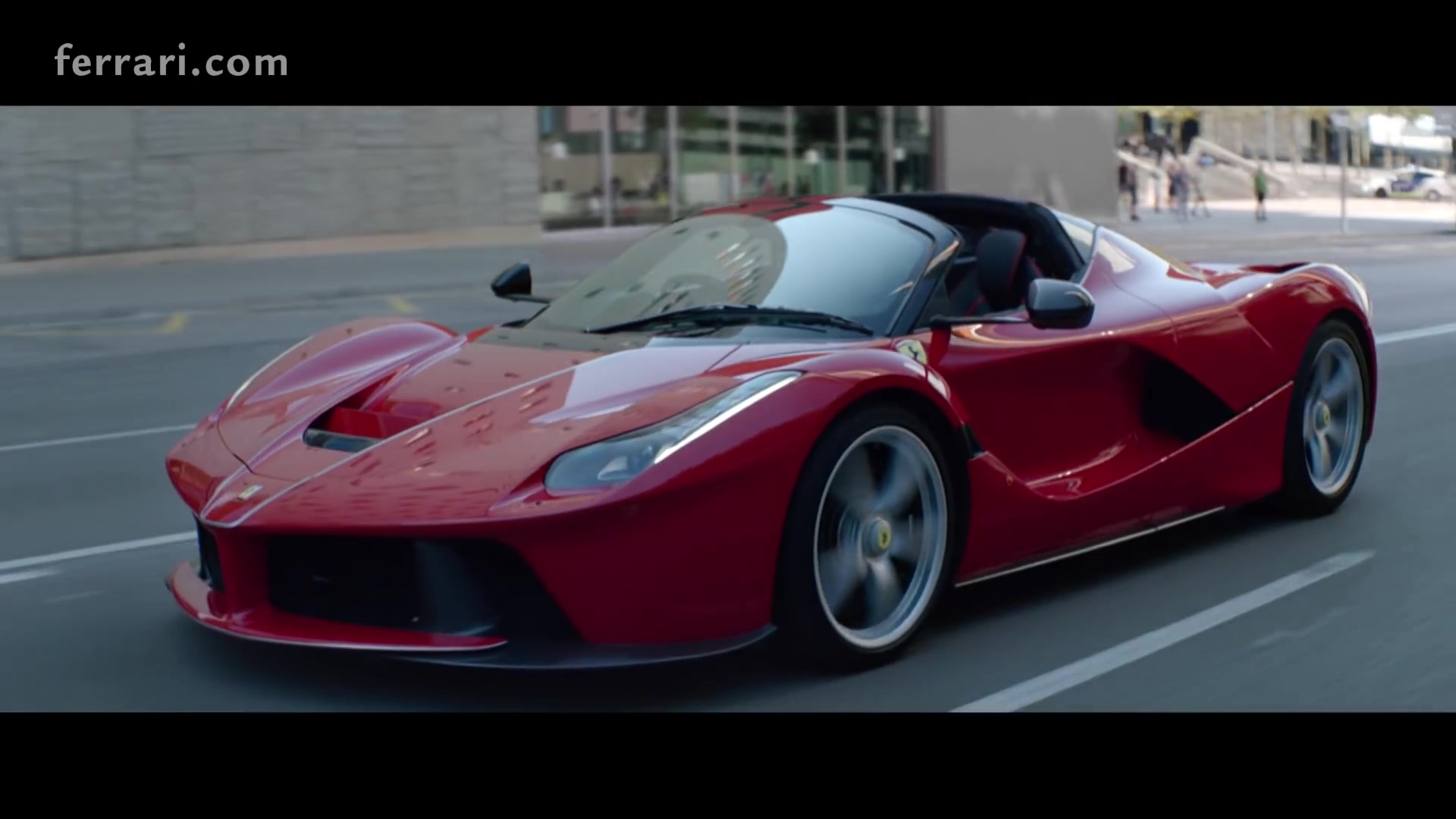 法拉利跑车 laferrari 广告片