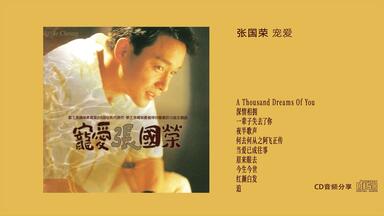歌曲CD】《一切随风张国荣专辑》_哔哩哔哩_bilibili