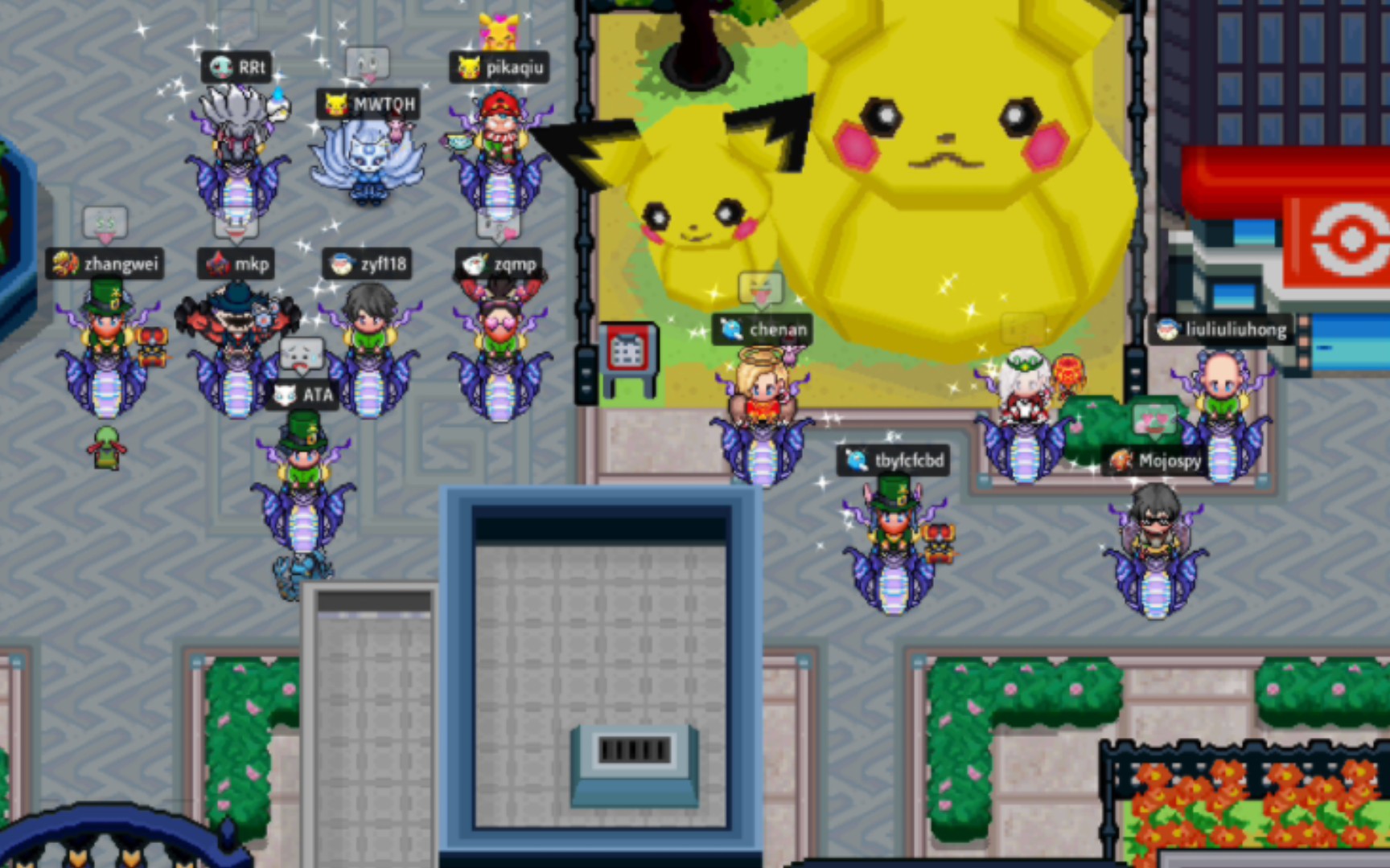 宝可梦新游 pokemonblazeonline 电系道馆走法攻略 口袋妖怪网游