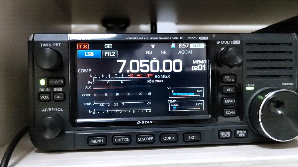 [图]ICO IC-705 NB降噪功能使用