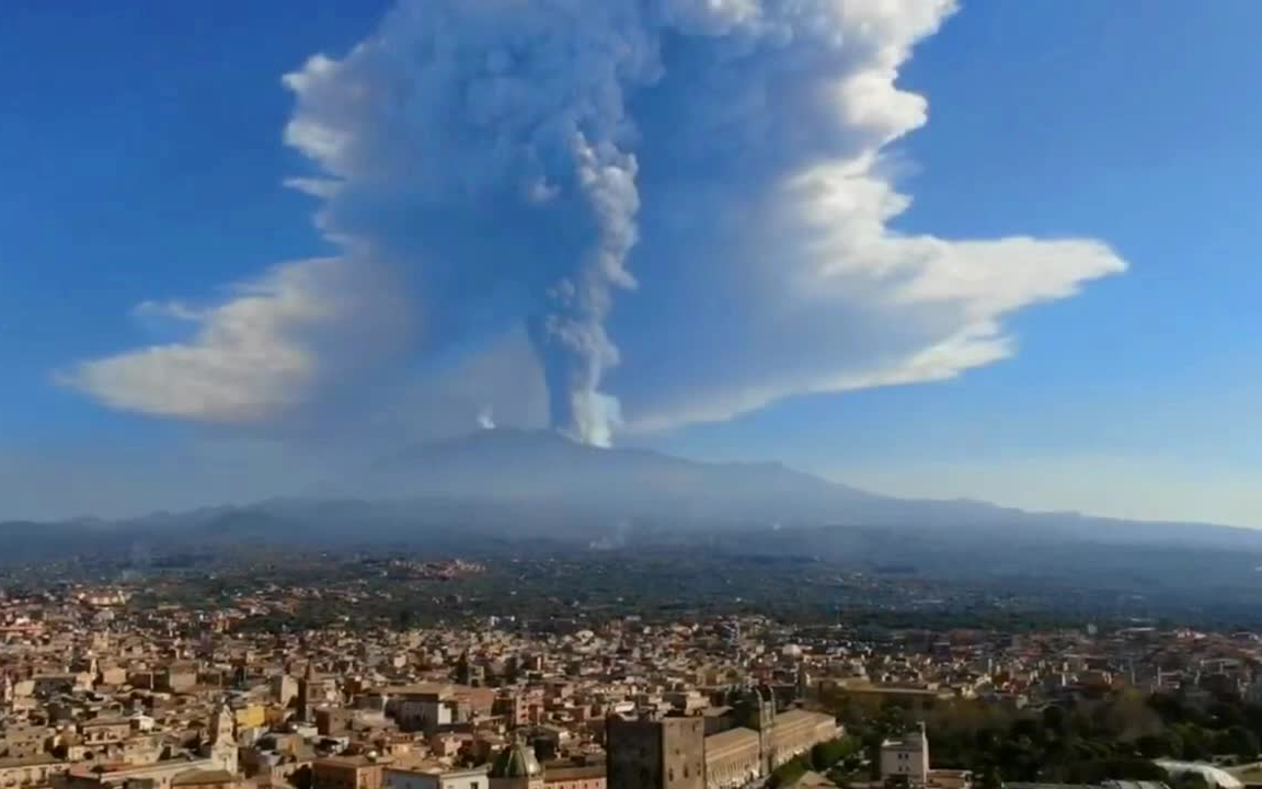 【地理】埃特纳火山2021年喷发集锦哔哩哔哩bilibili