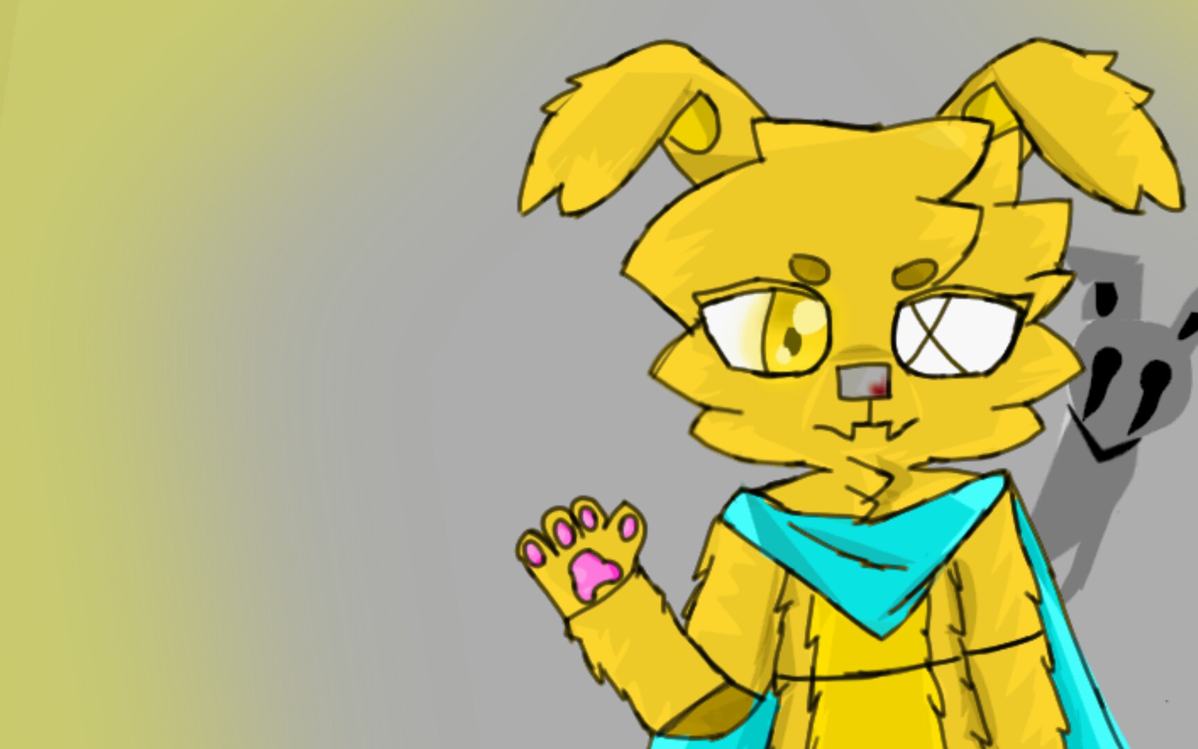 fnaf-可爱,古怪兔子