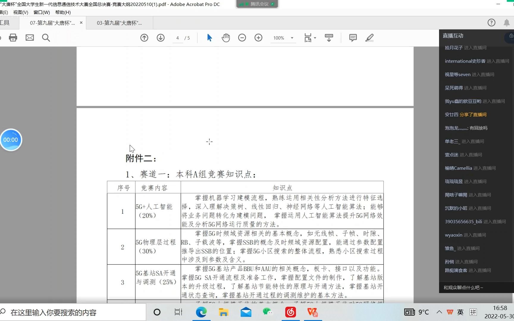 [图]大唐杯大纲解析