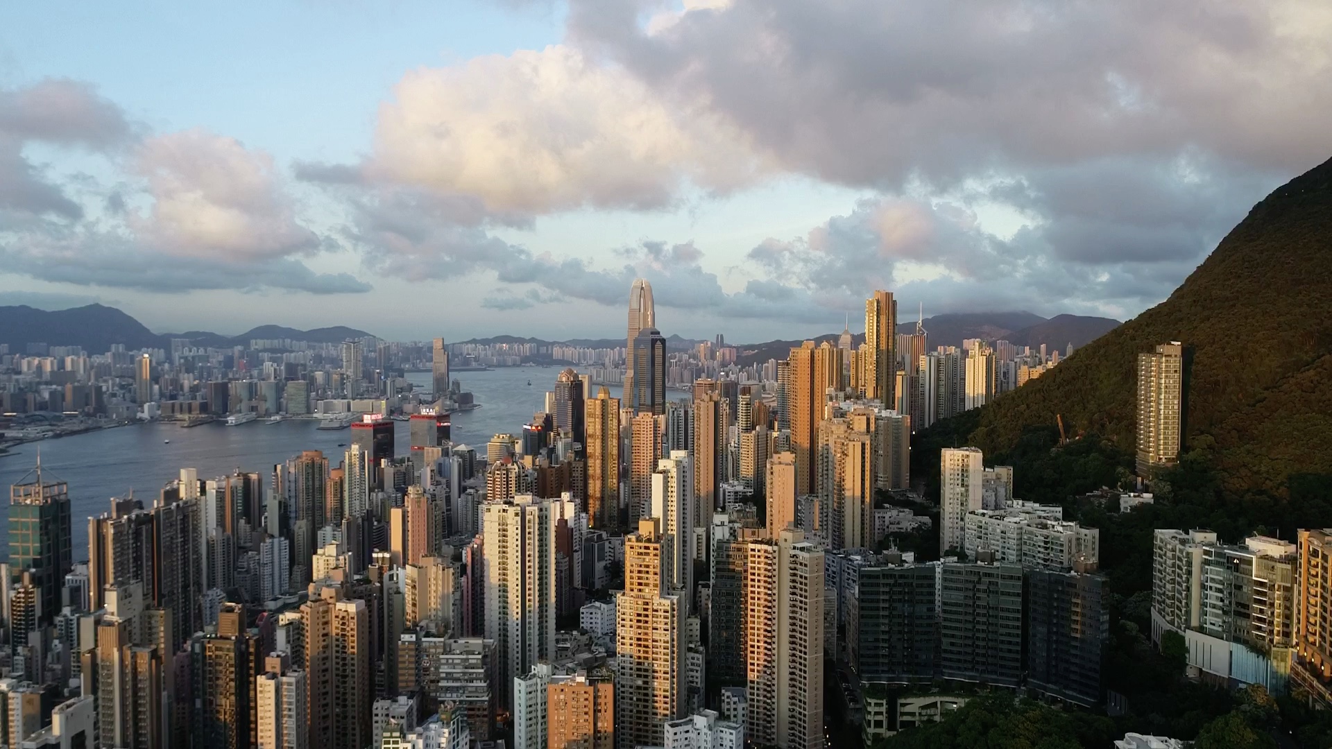 【风景】dji精灵航拍香港西环