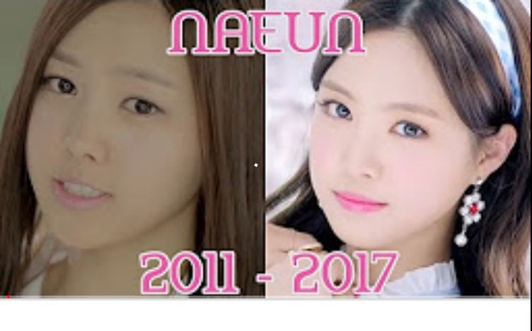 [图]Apink 娜恩 门面 进化成长史 （黑洞史）Naeun EVOLUTION 2011_2017