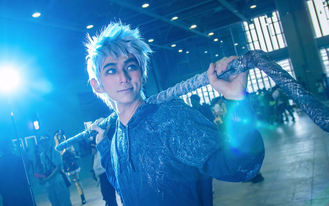 【会动的cosplay】杰克冻人_jack frost 在 2018 cicf 的41秒