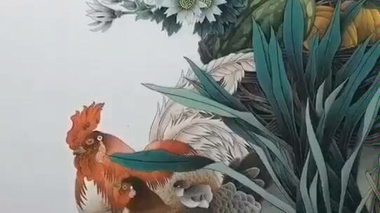 韦娜老师工笔作品欣赏