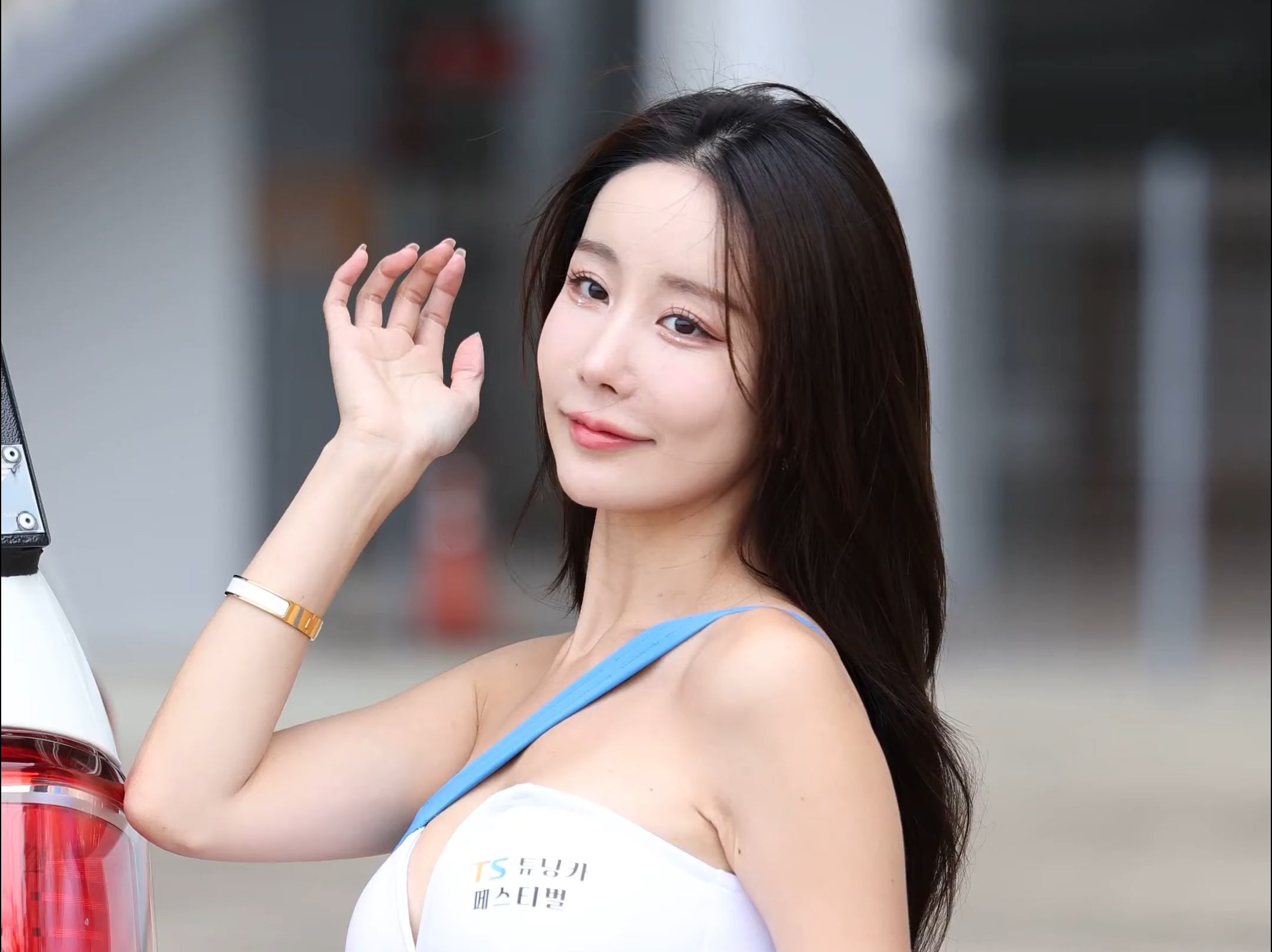 2023 ts tuning car festival 模特 金美珍 fancam