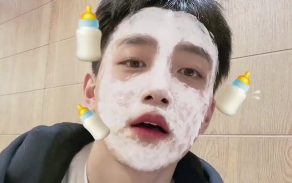 为什么我用没那么好看 奶瓶面膜