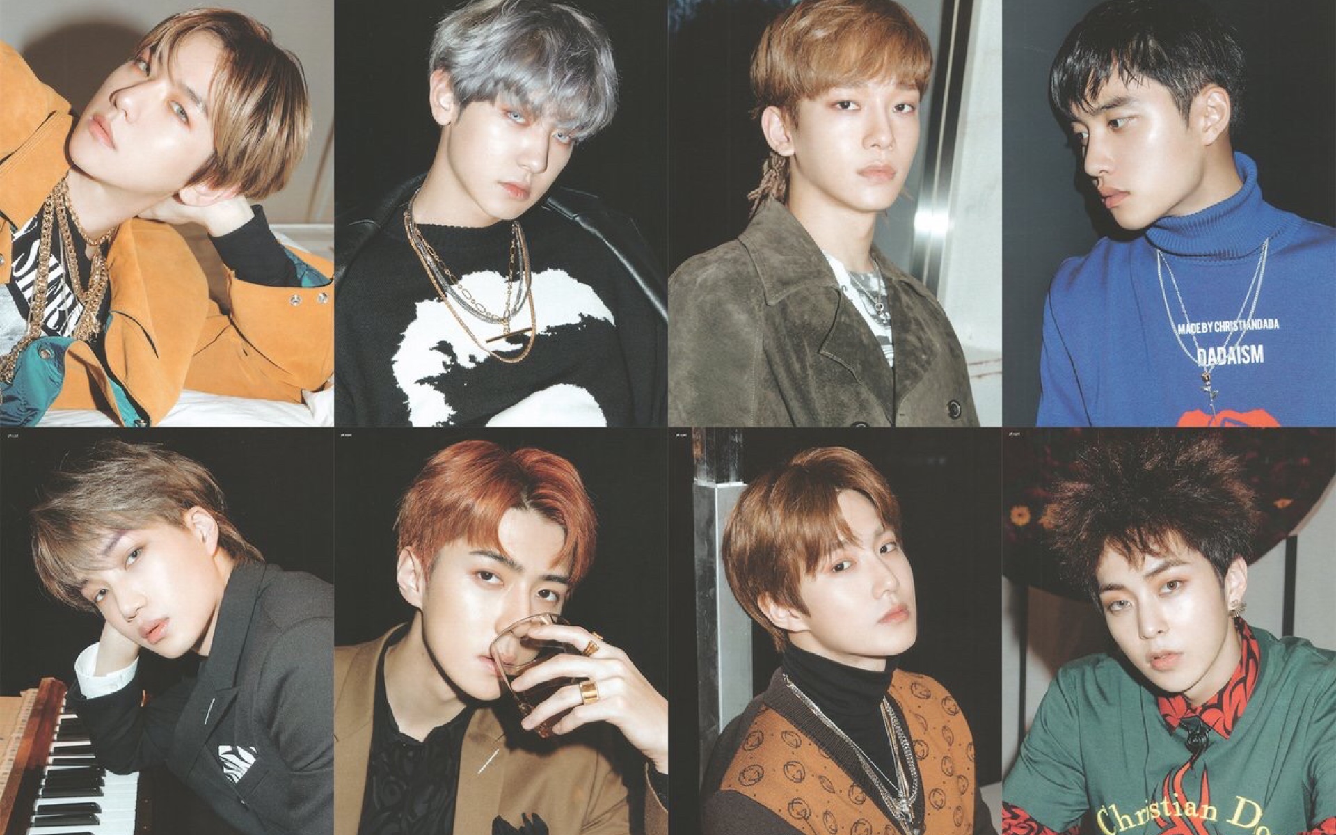 【exo】五辑三版拆专,下水道爱丽手动tag吸吸欧气_哔哩哔哩_bilibili