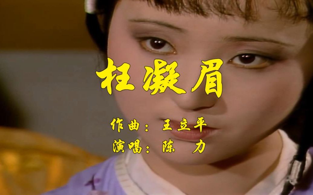 陈力的歌干净清澈,情韵悠长,她唱的《枉凝眉》至今无人能够超越