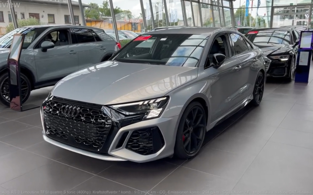 2023款奥迪rs3外观和内饰细节