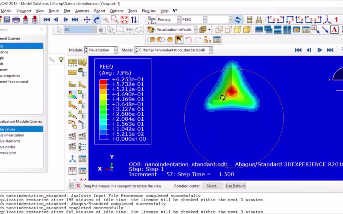 ABAQUS纳米压痕教程哔哩哔哩bilibili