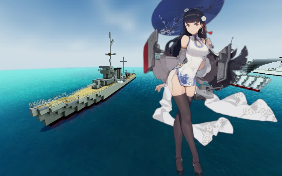 逸仙号巡洋舰战舰少女图片
