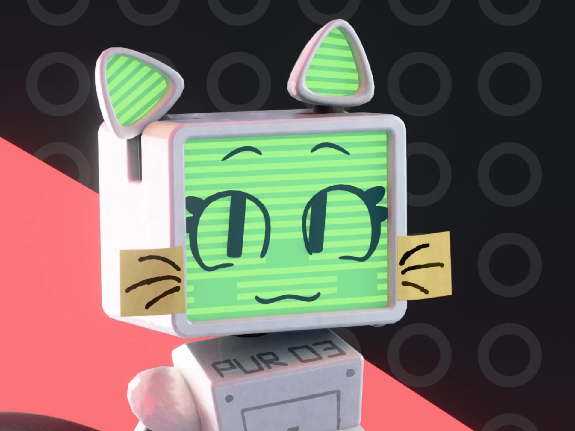 可爱猫猫机器人